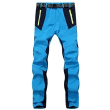 Женские Зимние флисовые мягкие уличные штаны в виде ракушки водонепроницаемые походные брюки для альпинизма Женские ветрозащитные походные спортивные штаны