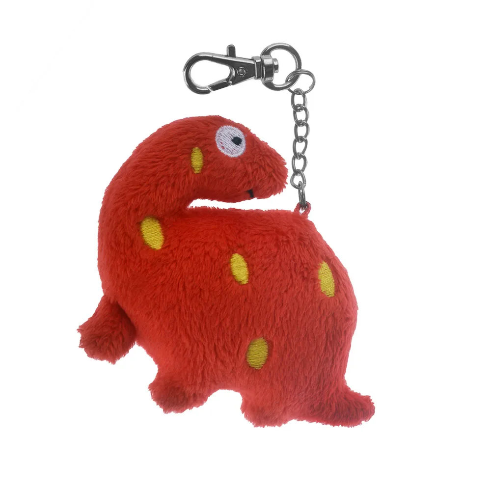 red dinosaur keychain_2
