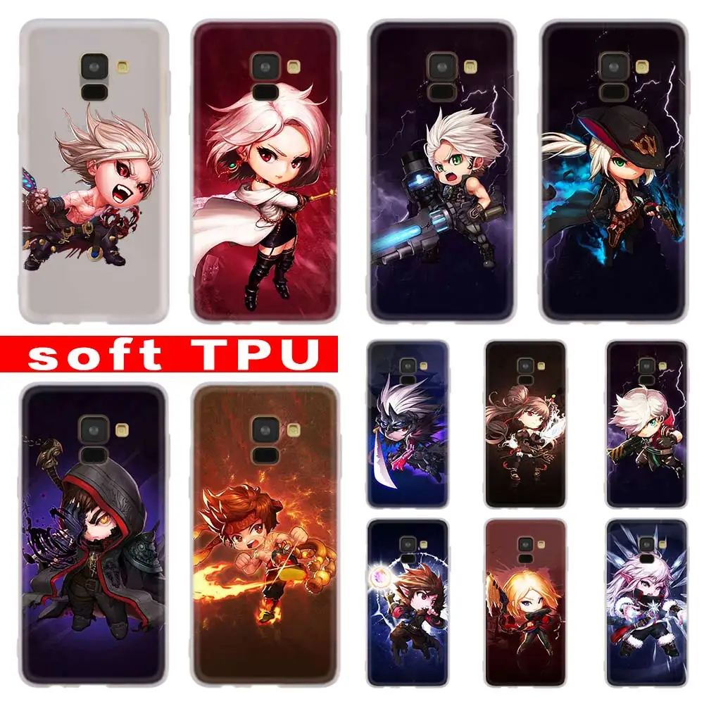 3D DNF чехол для Samsung Galaxy A8 A6 Plus A9 A5 A3 A7 2018 2017 2016 A50 A30 A40 A70 A10 A2 CORE Soft | Мобильные телефоны