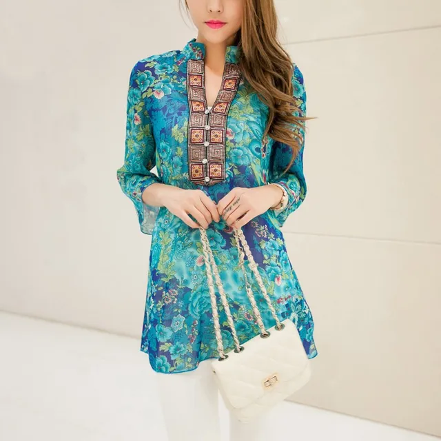 embroidered shirts womens india