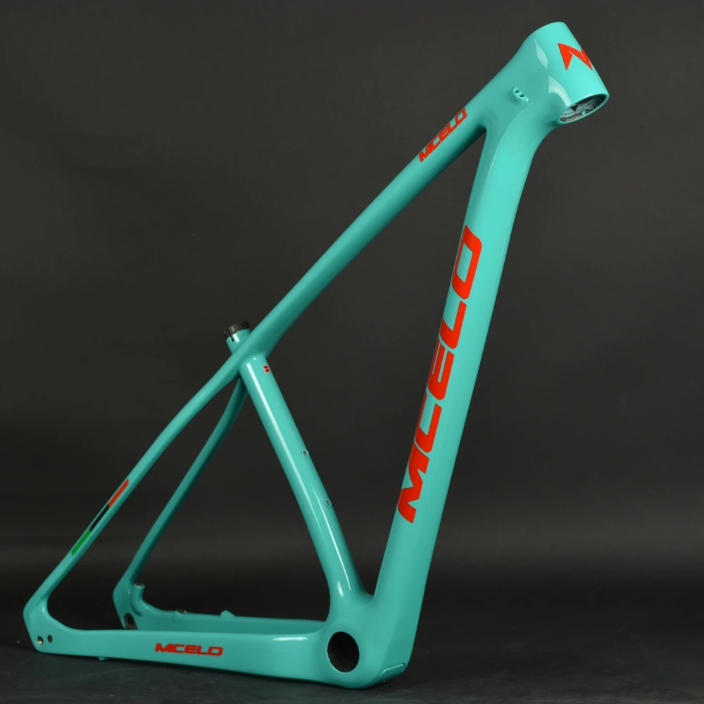 MCELO SKYBLUE карбоновая рама mtb матовая 29er mtb карбоновая рама 29 рама карбоновая для горного велосипеда 148*12 мм через ось велосипедная Рама