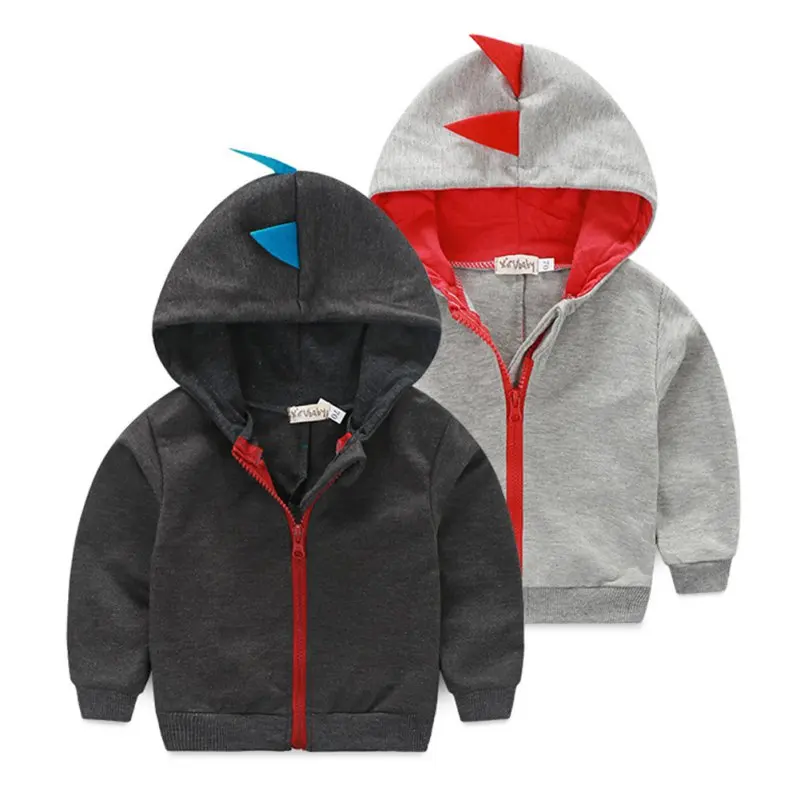 

Baby Girls Boys Cartoon Jacket Kids Hoodies Dragon Design Spring Autumn Outwear Coats Baby Clothes
