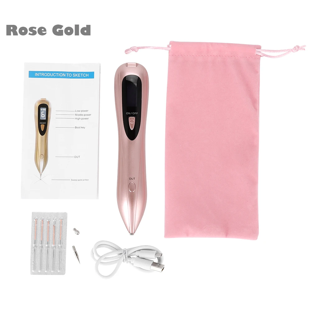 

Laser Freckle Removal Machine Painless Spot Mole Tattoo Wart Speckle Remover Pen Beauty Portable Care Equipment Skin Care