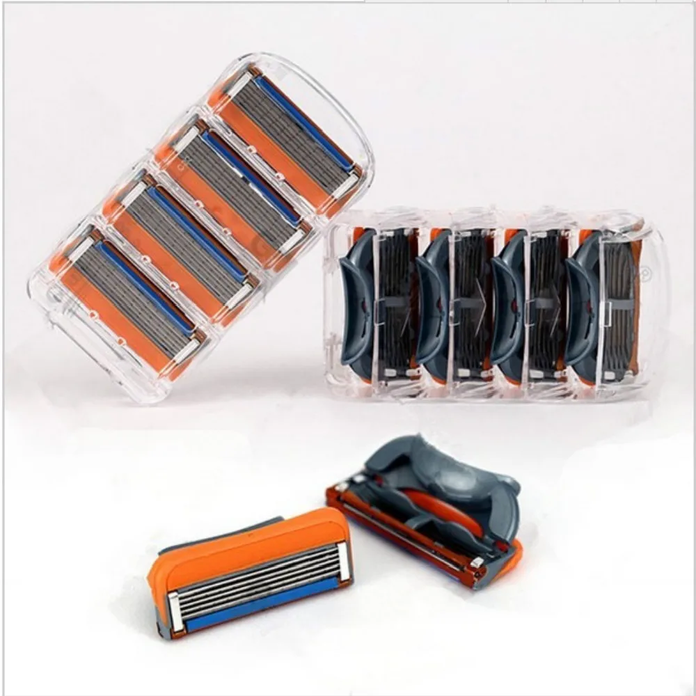 

Dropshipping Men Shaver Razor Blades High Quality Shaving Face Care Men Shaving Blades Compatible with Gillette Holder