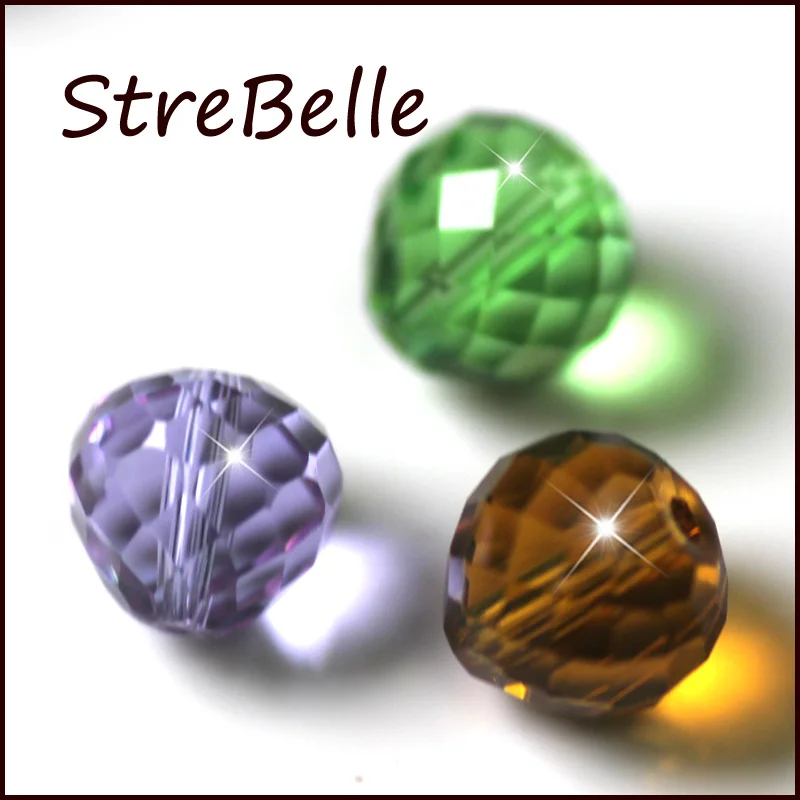 StreBelle 8 мм стеклянные жемчужные бусины 100 шт. Лучшие AAA DIY хрустальные для женщин