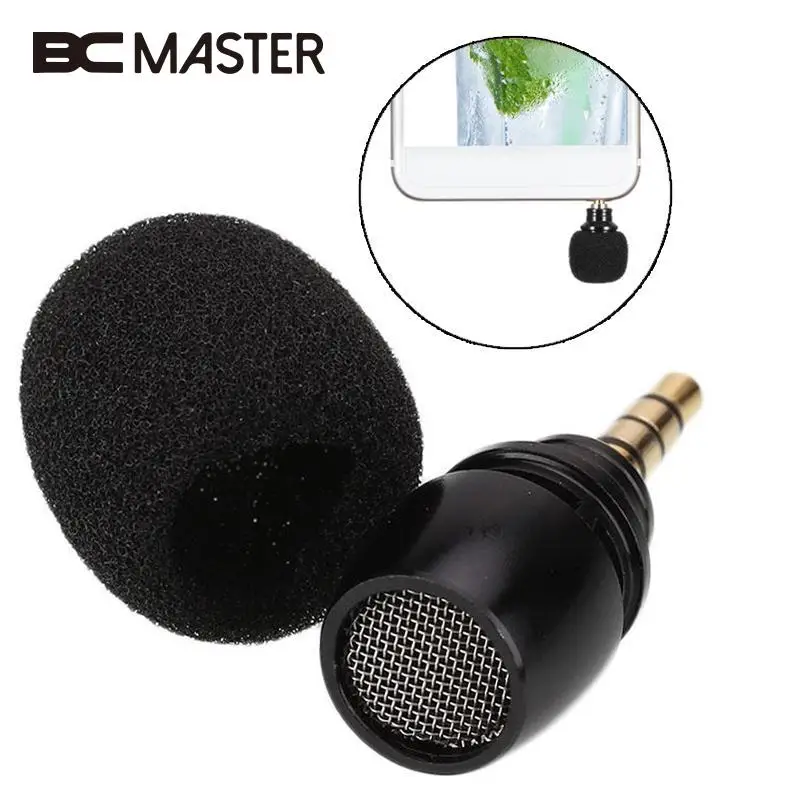 BCMaster Mini Microphone Portable 3.5mm Jack Plug Mic mikrofon