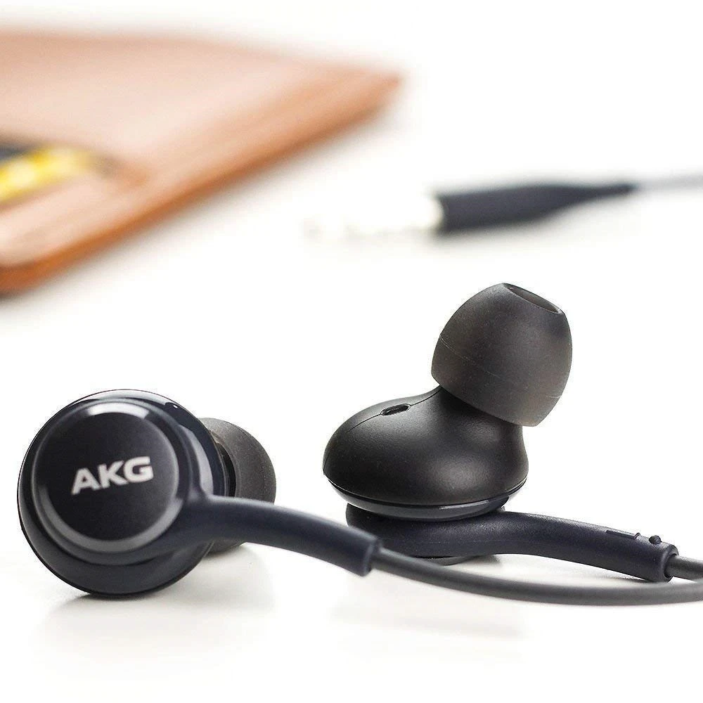 AKG Наушники-вкладыши с микрофоном 3,5 мм Проводные Внутриканальные наушники для Galaxy S8/S8+ регулятор громкости беспроводные звонки спортивные наушники