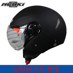 NENKI Винтаж Стиль мотоцикл Открытый уход за кожей лица шлем для мужчин женщин Touring скутер, электрический велосипед шлем электромобиль