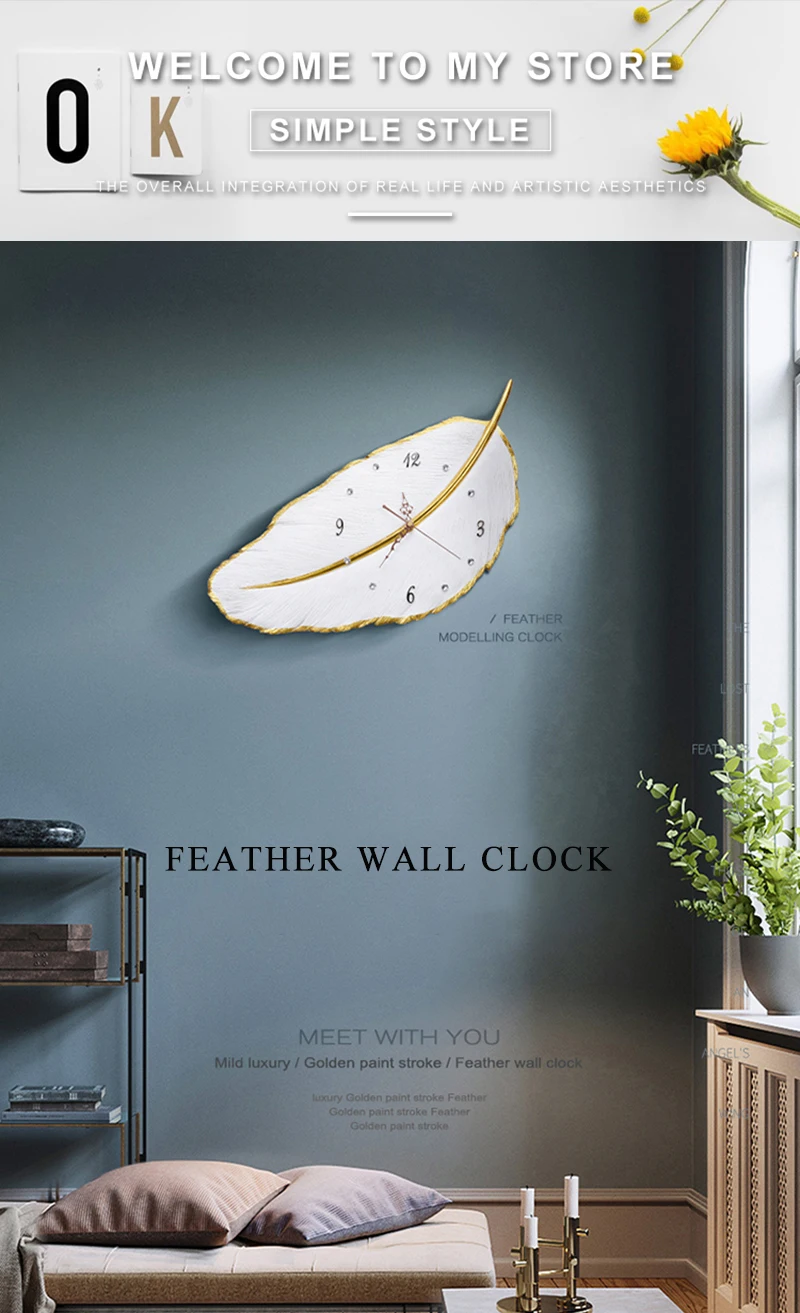 Wood Clock Wall Diy Clock Watch Wall Clock Wall Sticker Clock Wall Digital Clock Peacock Wall Clock Clock Kitchen Wall Clock 3d Nordic (1)