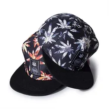 Swag Bones Weed Snapback Caps I Love Weed Snap Back Hats Hip Hop Baseball Cap Bone