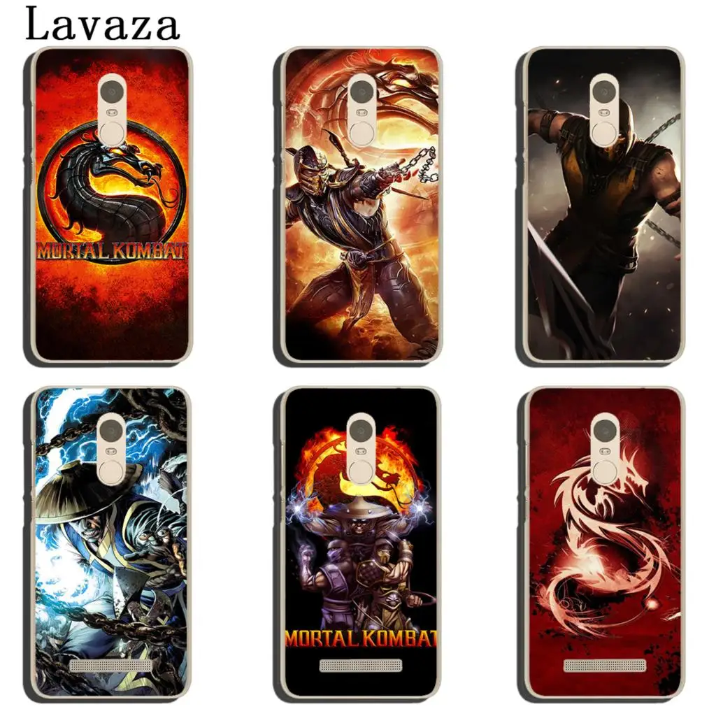 Lavaza Mortal Kombat жесткий чехол для телефона Xiaomi Redmi K20 8A 7A 5A 6A Примечание 8 7 5 6 iPad Pro 4 4X