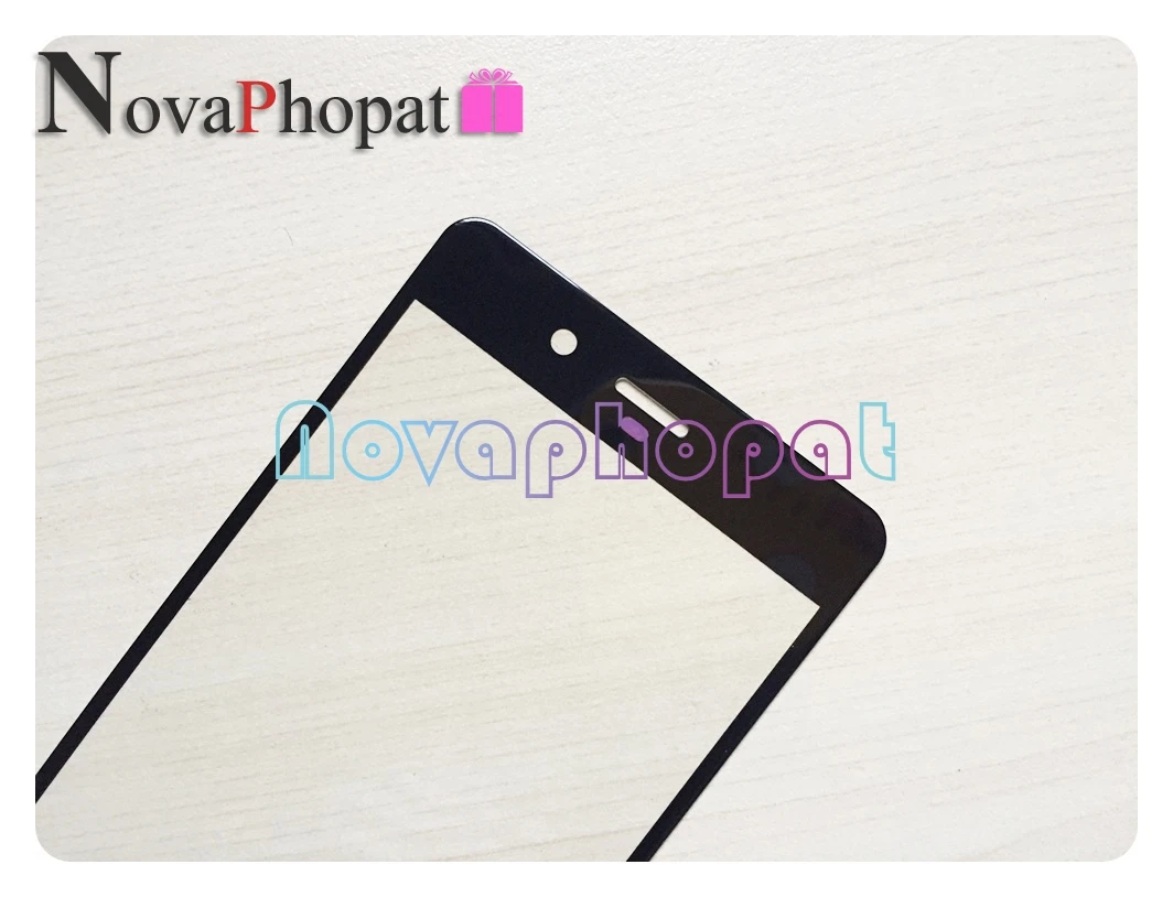 Novaphopat Передняя стеклянная панель для Nokia 2 3 5 6 7 8 3,1 5,1 6,1 плюс стеклянный экран на замену для объектива(не сенсорный ЖК-экран)+ трек