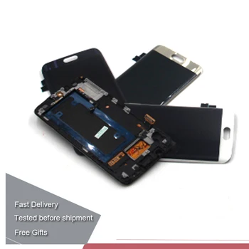 

For Samsung Galaxy S6 Edge LCD G925 G925F SM-G925F Display Touch Screen Digitizer Assembly with frame For Samsung S6 Edge LCD