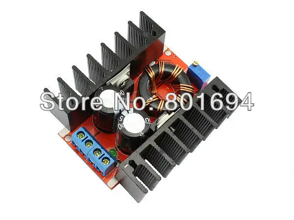 Buy DC-DC Boost Converter Adjustable Voltage10-32V to 12-35V Step-up Power Supply Module for Notebook Car Charger 100W