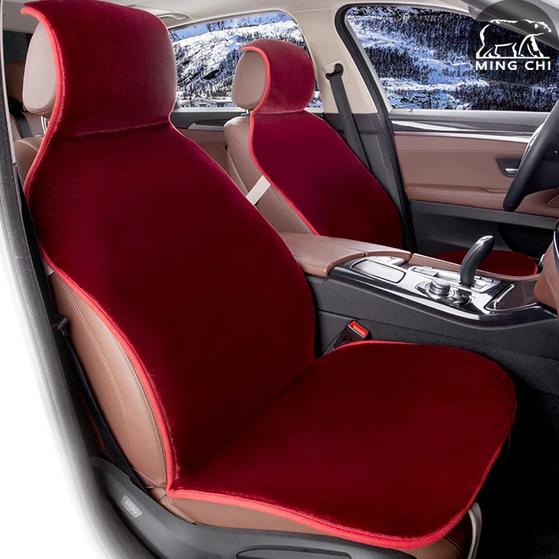 Artificial fur full set seats cover for car universal size car seat
