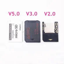 Высокое Качество 5,0 SD2Vita адаптер для PS Vita 1000 2000 слот для карт памяти PSVita Micro SD кардридер адаптер