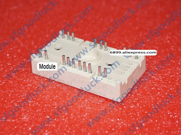 SK35GD065ET 3-phase bridge inverter module 600V 45A Case T52 weight:30g