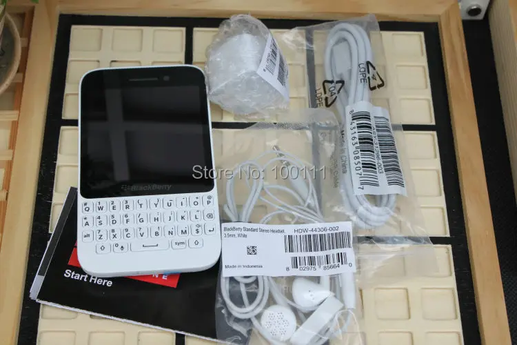 BB Q5 Blackberry Q5 мобильный телефон разблокированный двухъядерный 5.0MP 2 Гб Оперативная память Qwerty клавиатура WI-FI Восстановленное/