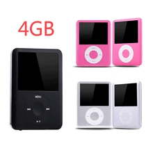 Портативный маленький размер 4 ГБ MP3 музыкальный плеер 1,8 дюймов ЖК-дисплей мини MP3 спортивный плеер с электронной книгой радио и функцией записи