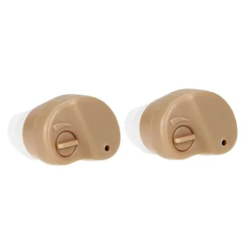 

Adjustable Volume Mini Hearing Aid In-ear Sound Enhancement Best Invisible Hearing Aids Sound Amplifier for Elderly