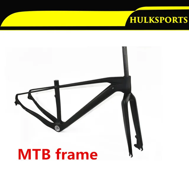 Cheap 1 pcs MTB Carbon Frame 29er Mtb Carbon Fibre Frame 29 inch Carbon Mountain Frame free shipping