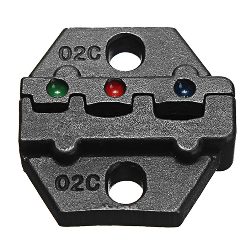 

New Replaceable Crimping Die SN-02C Die Sets for for Pneumatic Crimping Plier Tool Hand Crimping Tool 0.25-2.5mm2 14-24AWG Jaws
