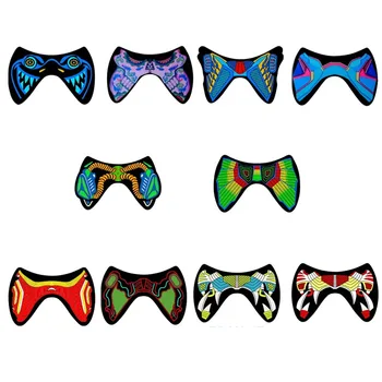 

Cool LED Luminous Flashing Half Face Mask Party Event Masks Light Up Dance Halloween Cosplay Waterproof Party Mask Character
