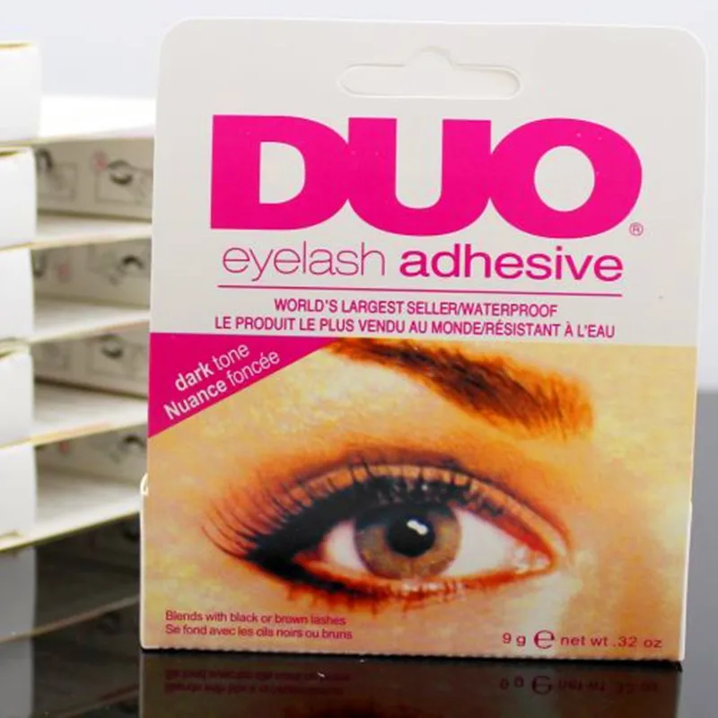2PCS/Lot False Anti sensitive Hypoallergenic Duo Eyelash Glue Black
