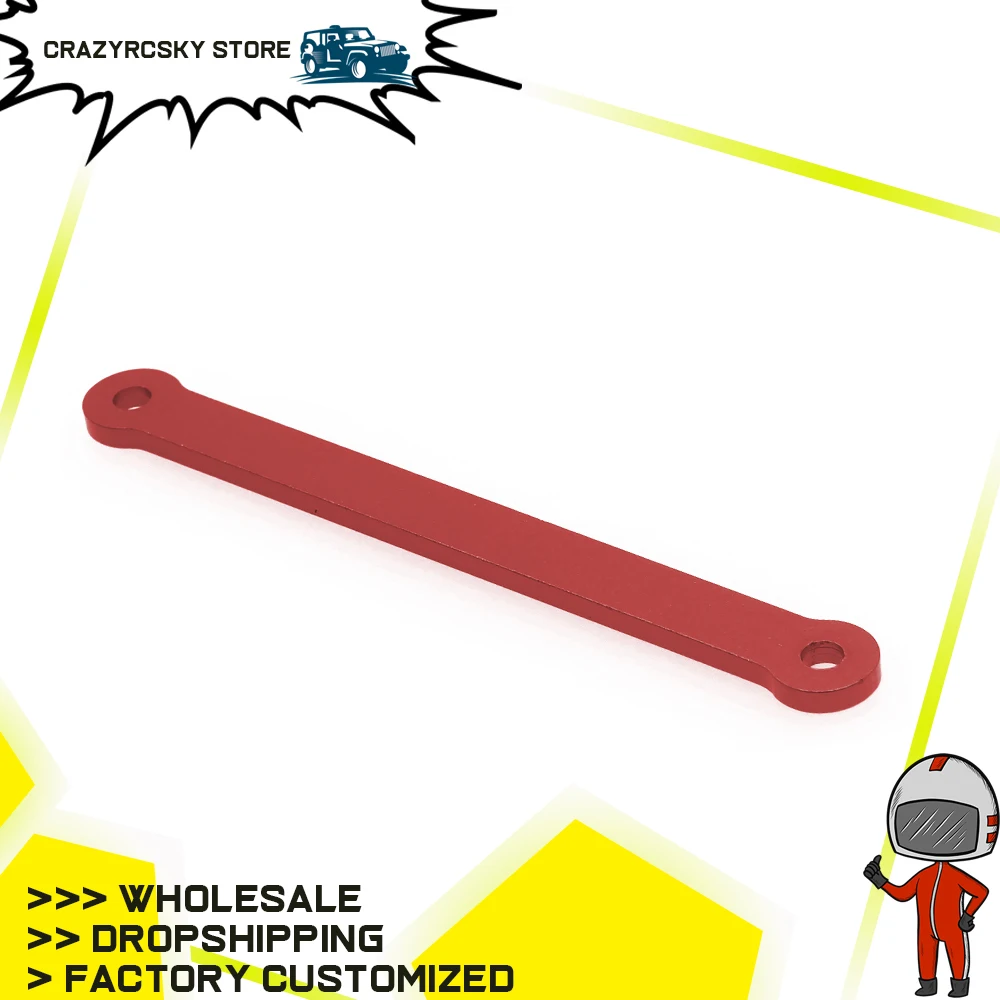 

1PC Alloy Front Suspension Arm Mount Reinforcement Plate/Tie Bar For Rc Hobby Model Car 1/10 Traxxas Slash 2Wd Short Course