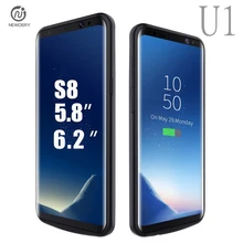 Newdery U1 CN корабль для Samsung Galaxy S8 S8 плюс Батарея случае Перезаряжаемые Запасные Аккумуляторы для телефонов Резервное копирование Внешняя Батарея Зарядное устройство Чехол