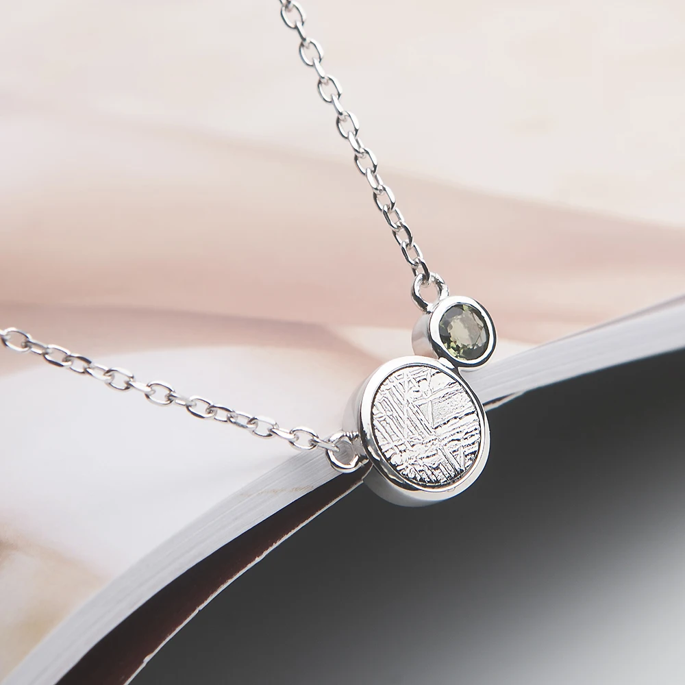 Moldavite Gibeon Iron Meteorite Beads Pendants (4)