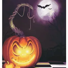 5d алмазная живопись eigen foto счастливый череп на заказ, обособленный бриллиантовый рисунок Рождество карты Хэллоуин Декор