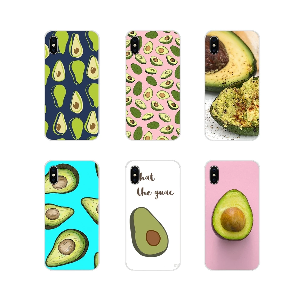 

For Xiaomi Redmi Note 6A MI8 Pro S2 A2 Lite Se MIx 1 Max 2 3 For Oneplus 3 6T Fruit Green Avocado Accessories Phone Cases Covers