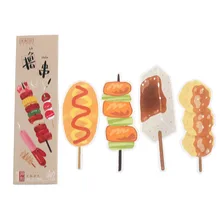 Для барбекю закладки еда креативные формы закладки милые кавайные канцелярские принадлежности детские Студенческие канцелярские принадлежности 30 шт./кор