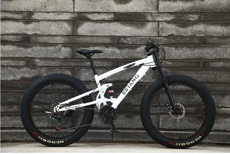 Flash Deal Kalosse 26 inch Beach bike 24 speed Full suspension beach bike 26*4.0 tires Snow mountain bicycle 10 Flash Deal Kalosse 26 inch Beach bike 24 speed Full suspension beach bike 26*4.0 tires Snow mountain bicycle 10