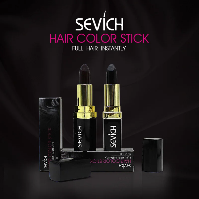 

Long Lasting Temporary Crayons For Hair Dye Pen Cream Fast One-off Hair Color Pen Cover White Hair Makeup Stick TSLM1