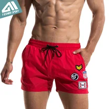 Desmiit быстросохнущие мужские пляжные шорты, летние пляжные шорты для серфинга, мужские шорты для плавания, спортивные шорты для бега, гибридные домашние шорты AM2032