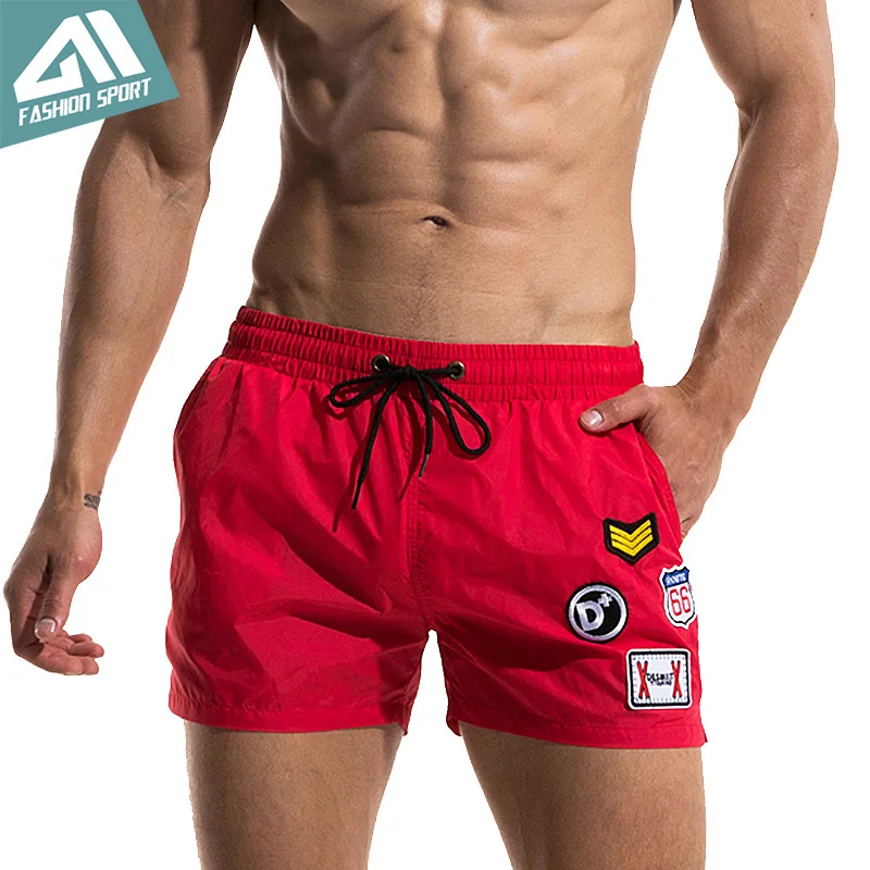 Desmiit Fast Dry Men's Board Shorts Summer Beach Surfing Man Swimming Shorts Athletic Sport