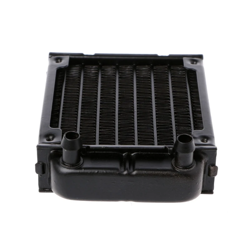 Radiatore D'acqua Per PC 480mm – Scambiatore Di Calore A 18 Tubi In Metallo Con Porte Filettate G1/4, Per Dissipatore CPU E Raffreddamento A Liquido