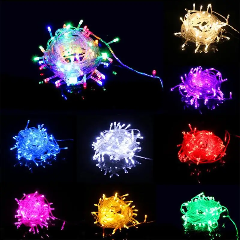 BRIGHTINWD 220 В Luminaria светодиодный гирлянды светодиодные полосы света лампы 10 м цепи