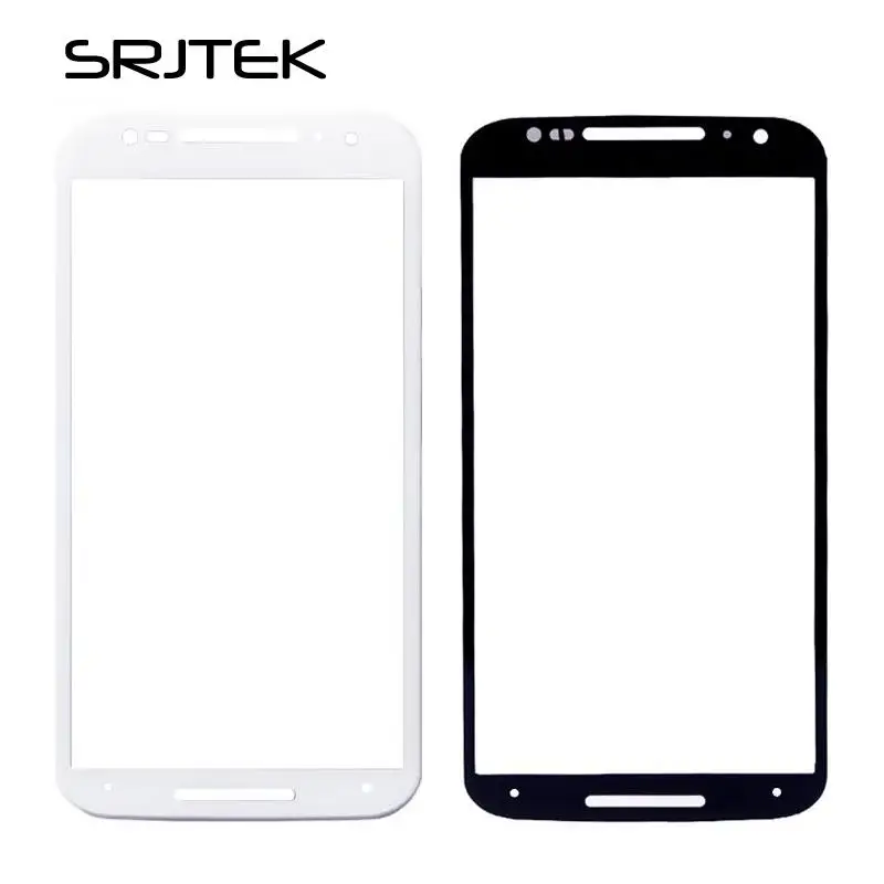 10 шт./лот для Motorola Moto X2 2nd Gen X + 1X2014 XT1095 XT1096 внешний стеклянный верх/передняя крышка