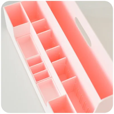 Multifunctional Office Desk Sets Desk Accessories Stationery Organizer Classified Office Organizer Plastic Storage Box