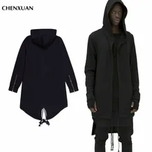 CHENXUAN Hoodies Men/women Hooded Cloak Plus Long Shawl Double Coat-Coat Assassins Creed Jacket Streetwear Oversize