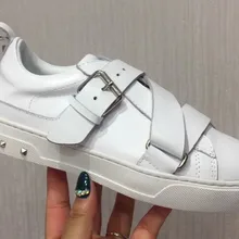 Высококачественная брендовая одежда обувь из натуральной кожи стиль классические модные Дизайн женская повседневная обувь Для женщин Спортивная обувь