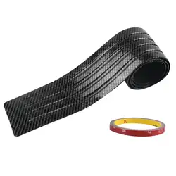 Защитный полосный Бампер анти-столкновения резиновая прокладка для автомобиля корпус из углеродного волокна коврик хвост двери отделка