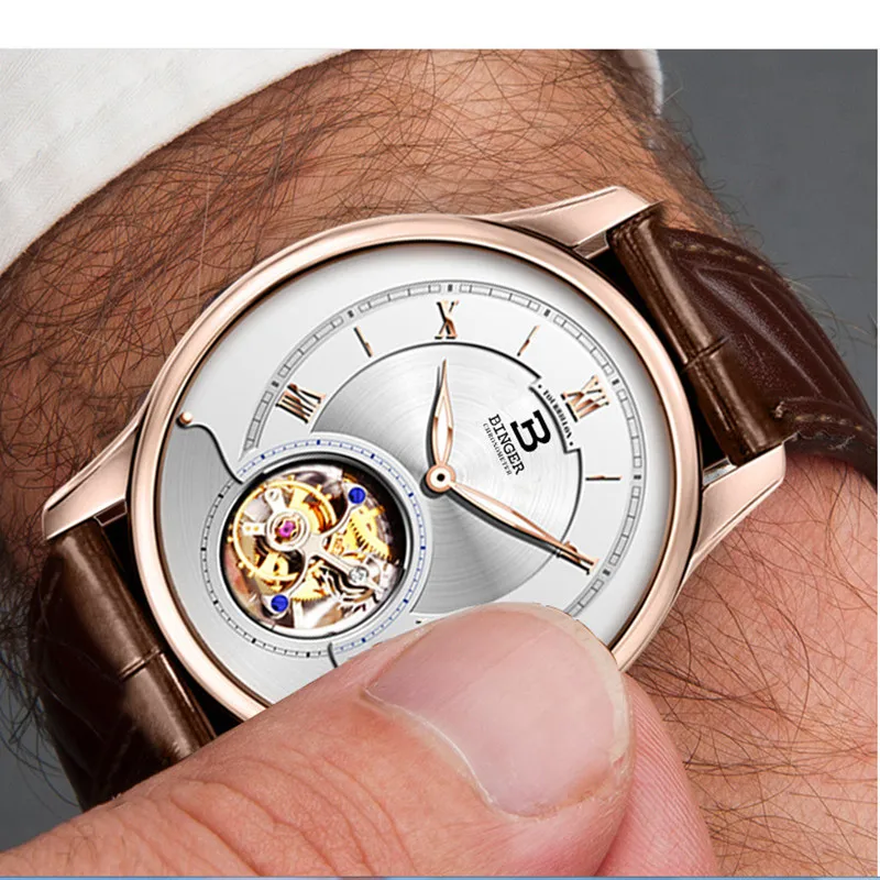 Top Quality Seagull Movement Automatic Watches for Men Roman Number