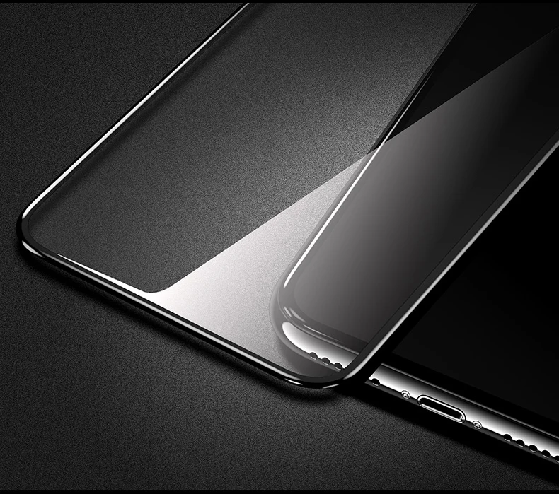 YKSPACE Передняя Задняя 5D закругленные края полное покрытие 9H закаленное стекло для iPhone X XS Max XR 10 4D Защитная пленка для экрана Противоударная