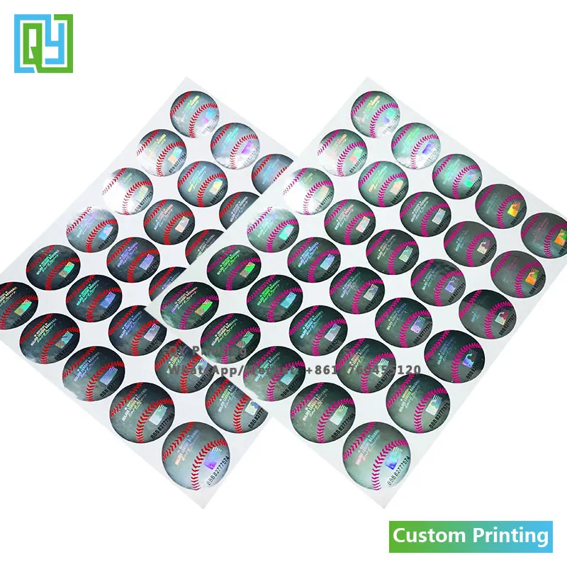 10000pcs 21x21mm 무료 배송 사용자 정의 위조 방지 홀로그램 보안 포장 레이블 일련 번호 스티커와 홀로그램