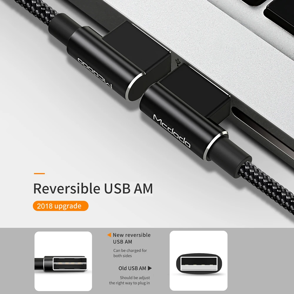 Mcdodo 90 Degree Lightning to USB Cable 2.4A Fast Charging Cord for iPhone X 8 7 6 Plus 5s SE iPad Sync Data USB Charger Cable Mcdodo 90 Degree Lightning to USB Cable 2.4A Fast Charging Cord for iPhone X 8 7 6 Plus 5s SE iPad Sync Data USB Charger Cable