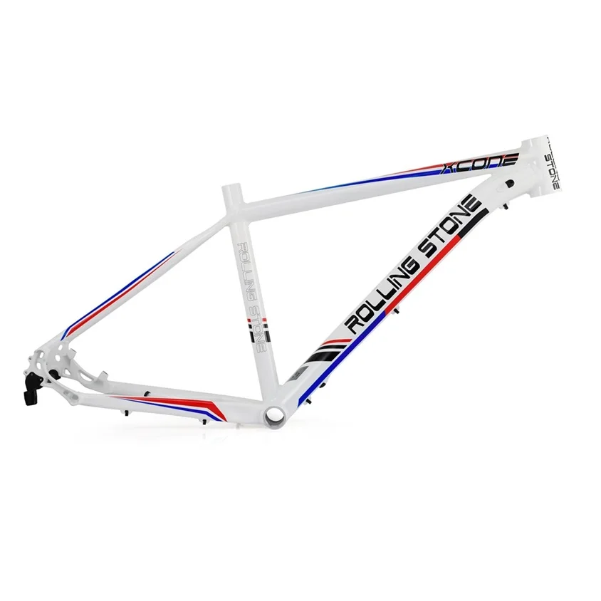 Rolling Stone XC ONE 2" MTB рама 16 17 дюйм(ов) дисковый тормоз Горный велосипед рама - Цвет: Blue White 17inch